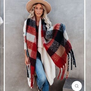 Keep it cozy Plaid scarf 🧣